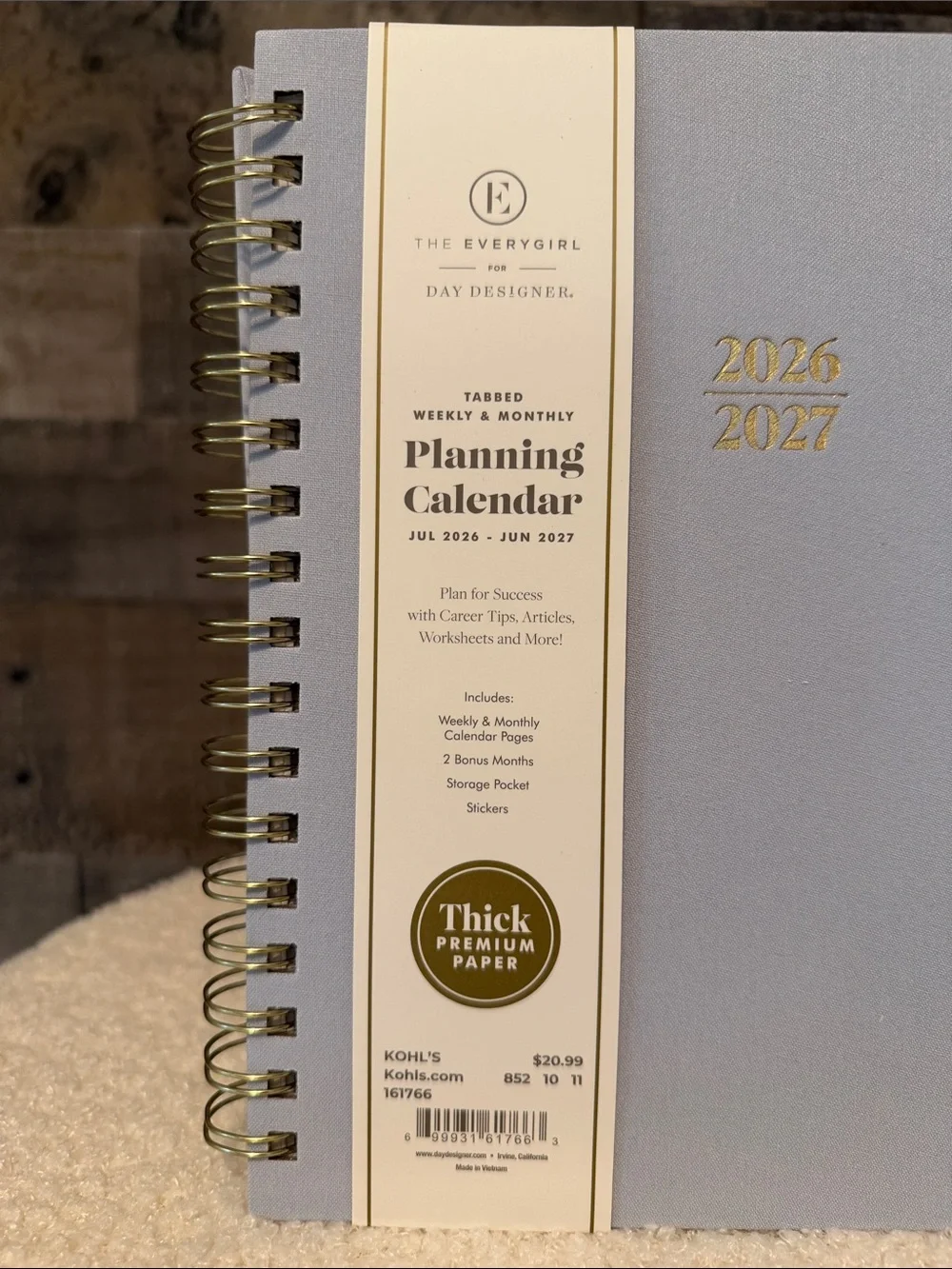 The Everygirl for Day Designer 2026 2027 Planning Calendar